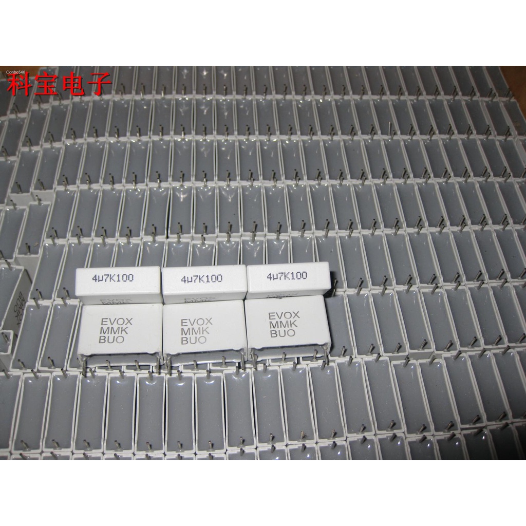 EVOX RIFA Capacitor 100V4.7UF 475 8X17X25MM RM22 White | Shopee Philippines