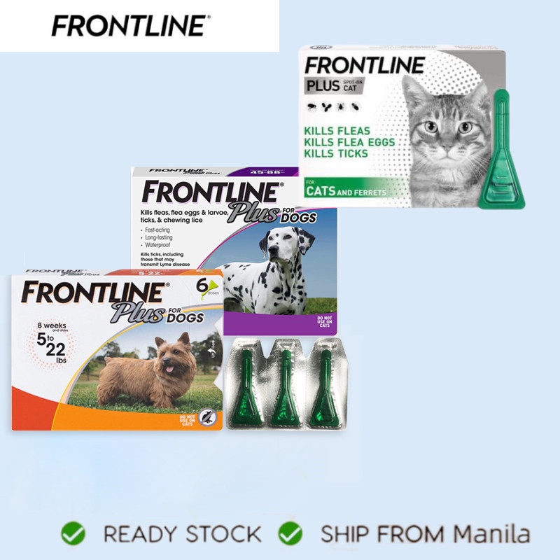 Frontline Plus for Dogs Anti Tick and Flea Spot Treatment for Dogs (Per ...