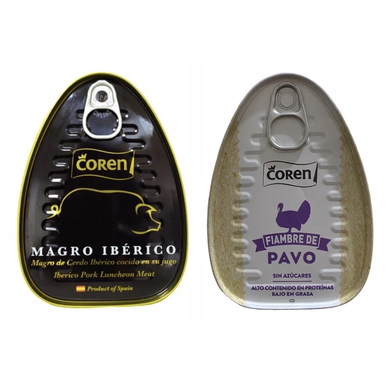 COREN SPAIN LUNCHEON MEAT, PORK, 200G/TURKEY BREAST, 210G, EXPIRY 2025