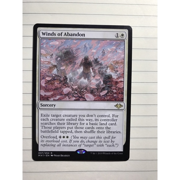 Magic the Gatheing Winds of Abandon (Modern Horizons) | Shopee Philippines