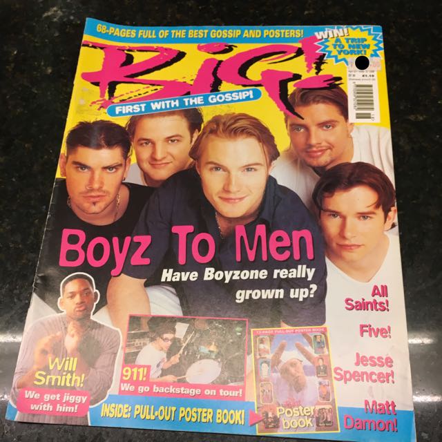 Boyzone Magazine (sold as a set) | Shopee Philippines