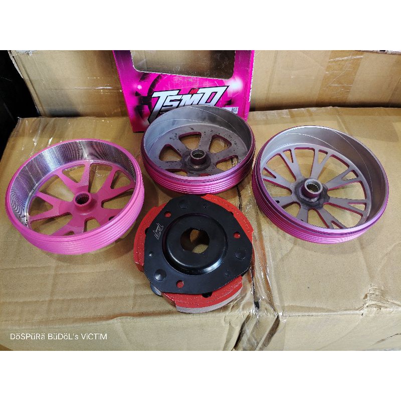 tsmp bell and clutch lining assembly for aerox and nmax 155 Shopee