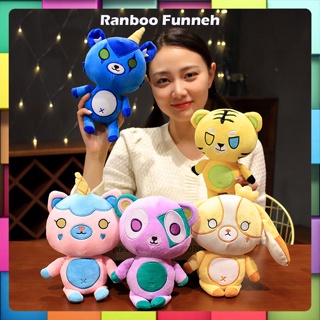 【New Offer】【No 1.】 ❋[Ranboo Funneh] 25cm Cute Plush Doll Toys Its The Krew Merch Teddy Bear Bun