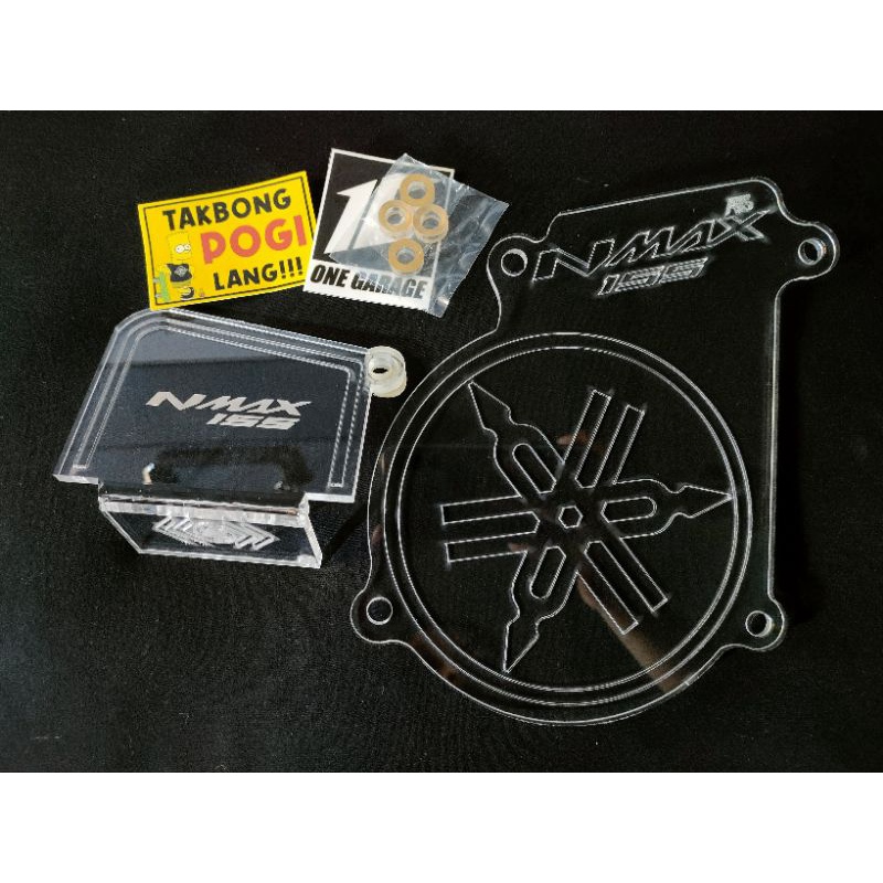 NMAX VERSION 1 ACRYLIC CRANKCASE COVER