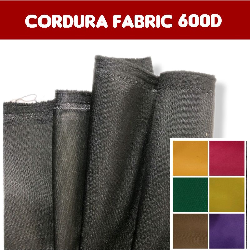 Cordura Fabric 600d (Sold Per Yard) Non Coating Good Quality Shopee