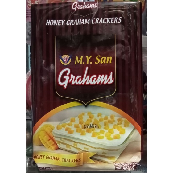 M.Y San Graham Crackers 210g Shopee Philippines