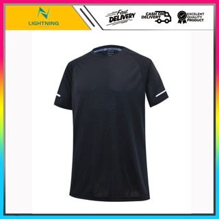 LIGHTNING Stretchable Sublimation 3D Printing Blank Reflective Sport Pro Club Heavyweight T Shirt #4