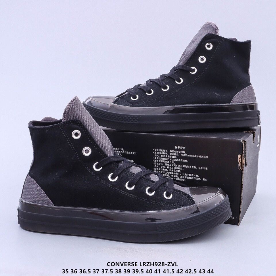 Converses Chunk 70s CX Elastic Canvas Upper Jelly Sole High Top Board