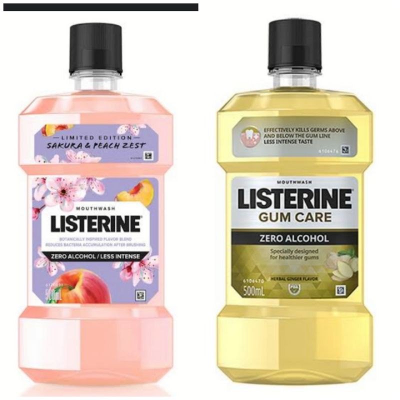 500ml Listerine Mouthwash Original Shopee Philippines
