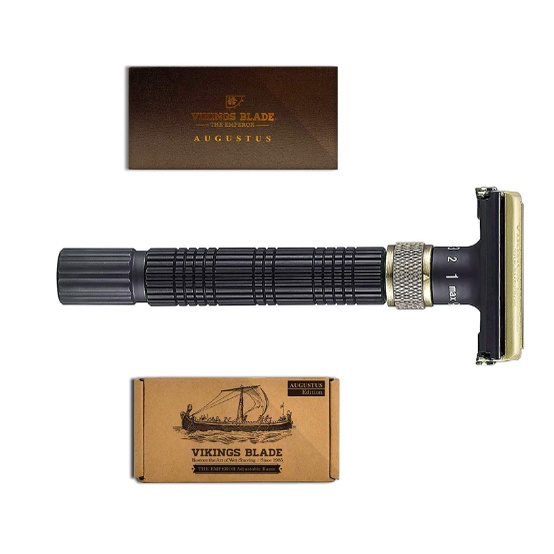 Vikings Blade The Emperor Adjustable Double Edge Safety Shaving Razor