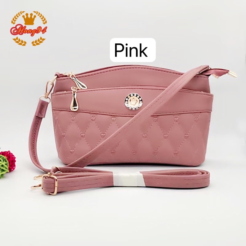 2 ways 26cm Length Sling bag ALONG94 NEW FASHION Ladies sling bag 9602