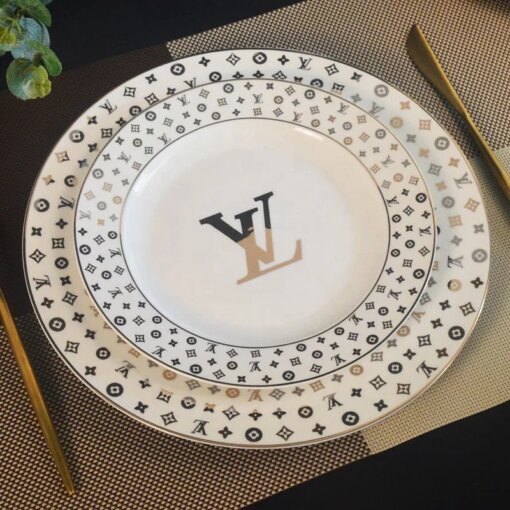 Ceramic Louis Vuitton plate set Shopee Philippines