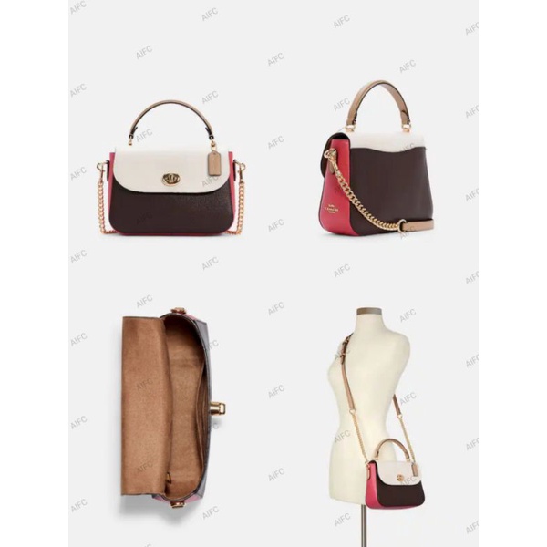 MARLIE TOP HANDLE SATCHEL IN COLORBLOCK (Coach C2836) Shopee Philippines