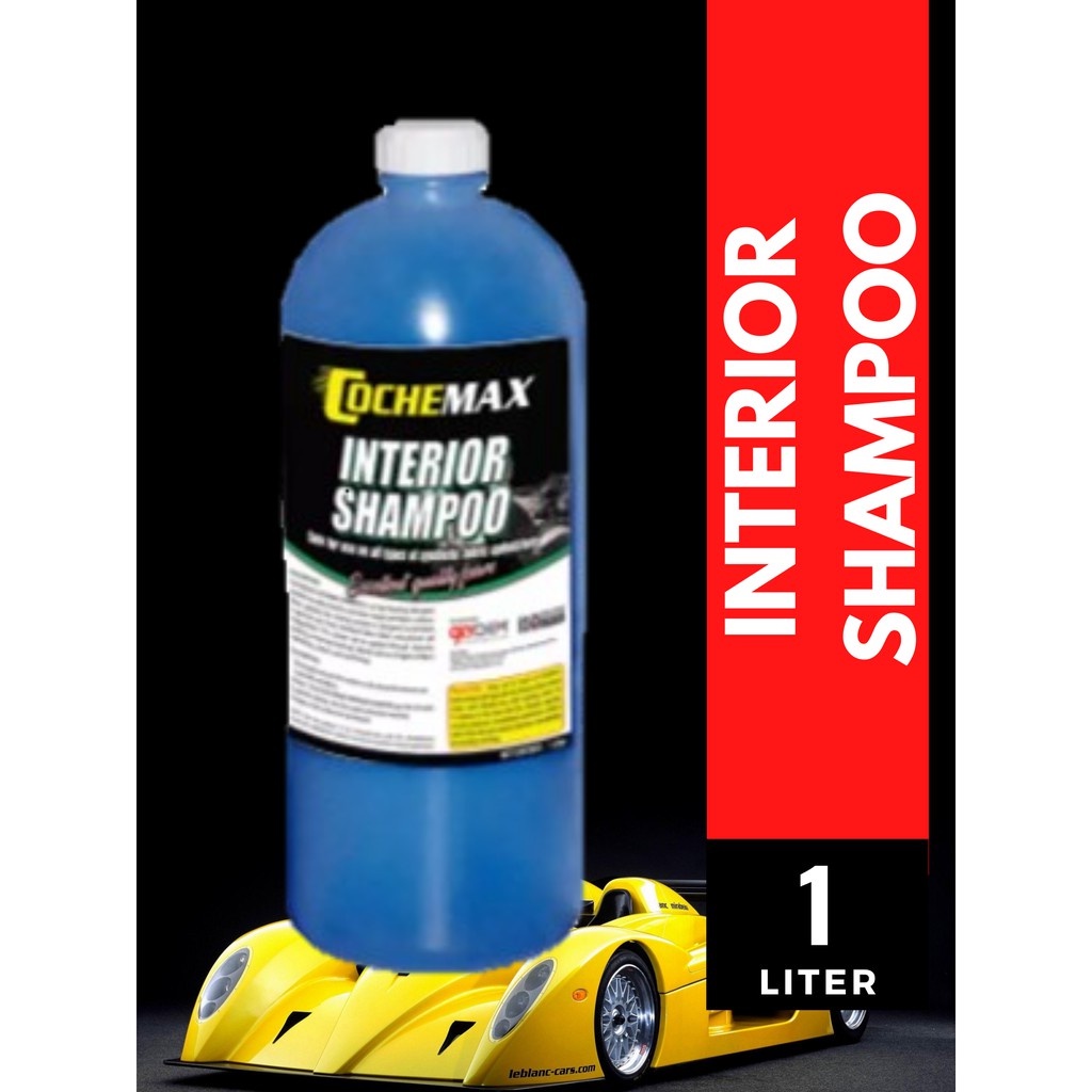 COCHEMAX CAR INTERIOR SHAMPOO 1 LITER (Upholstery Cleaner Interior