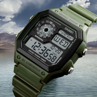 Ready Stock SKMEI 1299 Men Digital Watch Waterproof Wristwatches jam tangan Sport Watches #2