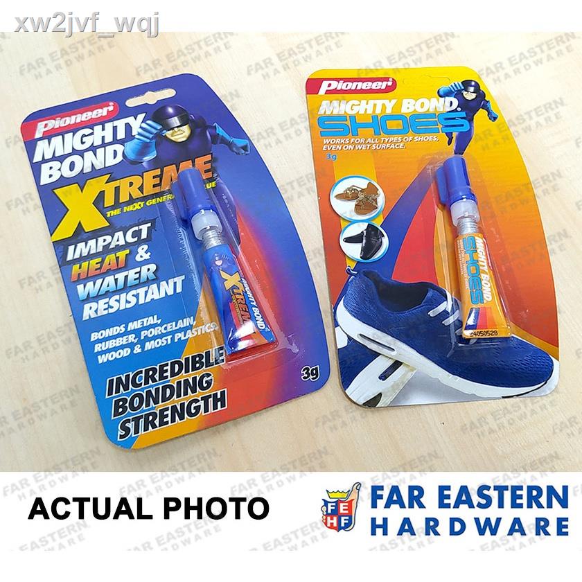 (cod)PIONEER Mighty Bond Instant Super Glue Shoes Glue Extreme Shoe