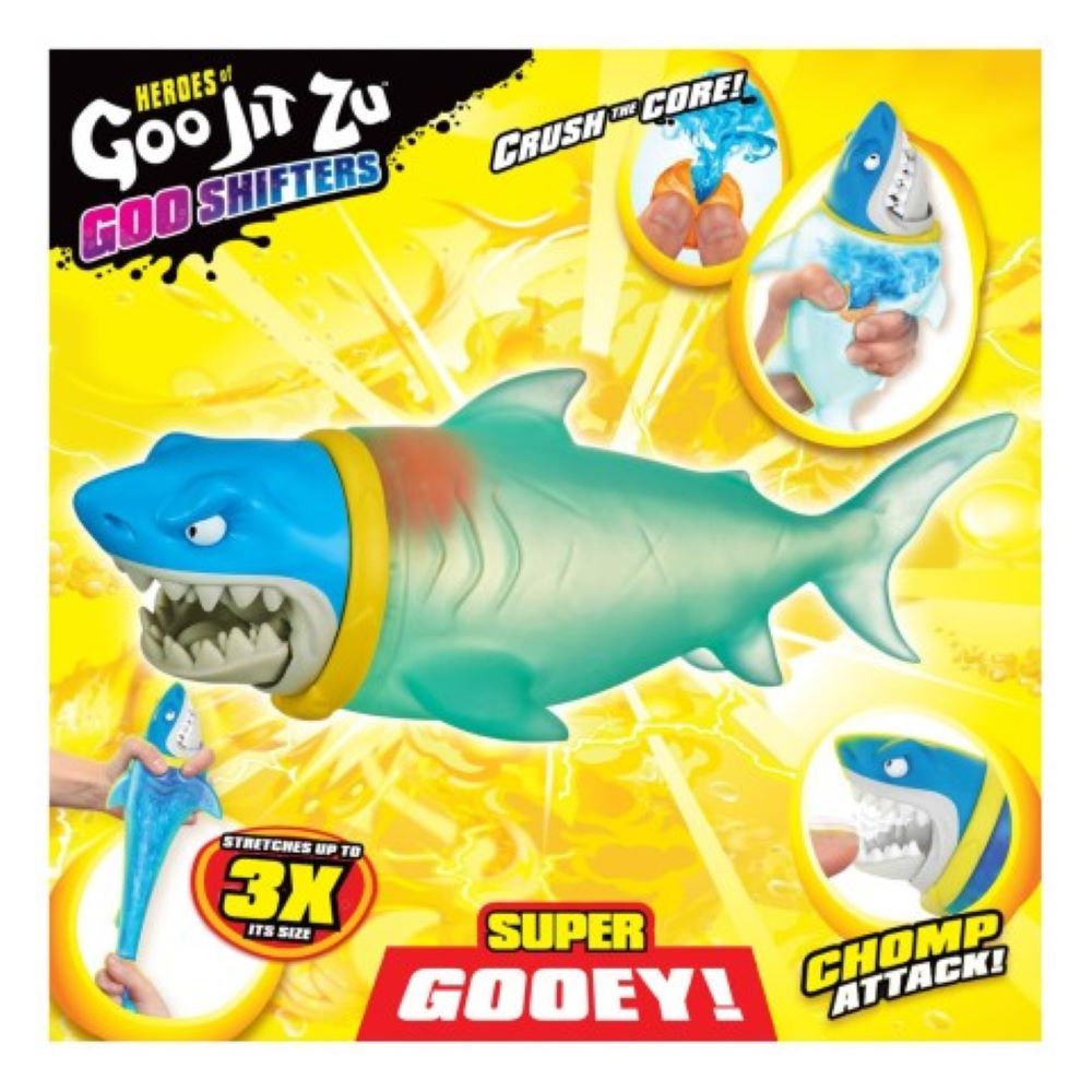 Heroes of Goo Jit Zu S7 W2 Thrash Shark Goo Shifters Primal Hero Pack ...