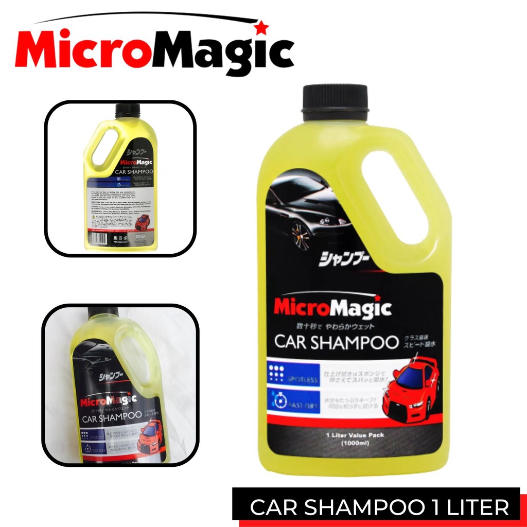 MICROMAGIC CAR SHAMPOO 1L MICROMAGIC WIPER WASH MICROMAGIC WASH