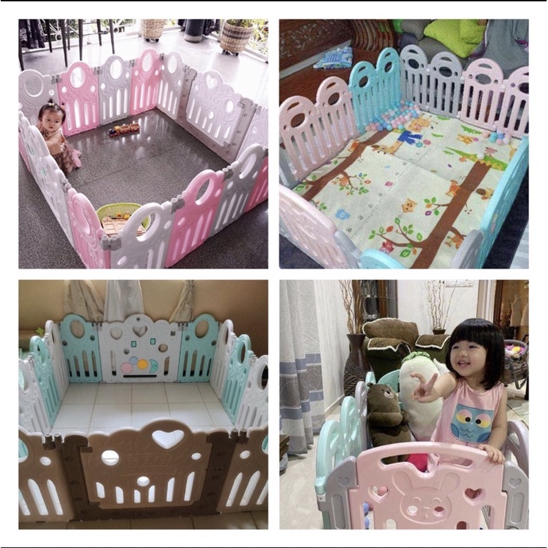 FOLDABLE PLAYPEN 10+2 Panel w/Freebies Shopee Philippines