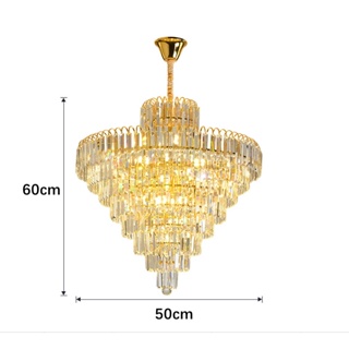 Chandelier Luxury LED Indoor Lighting Kitchen Lamps Crystal Ceiling Light Lights Lamp living room #2