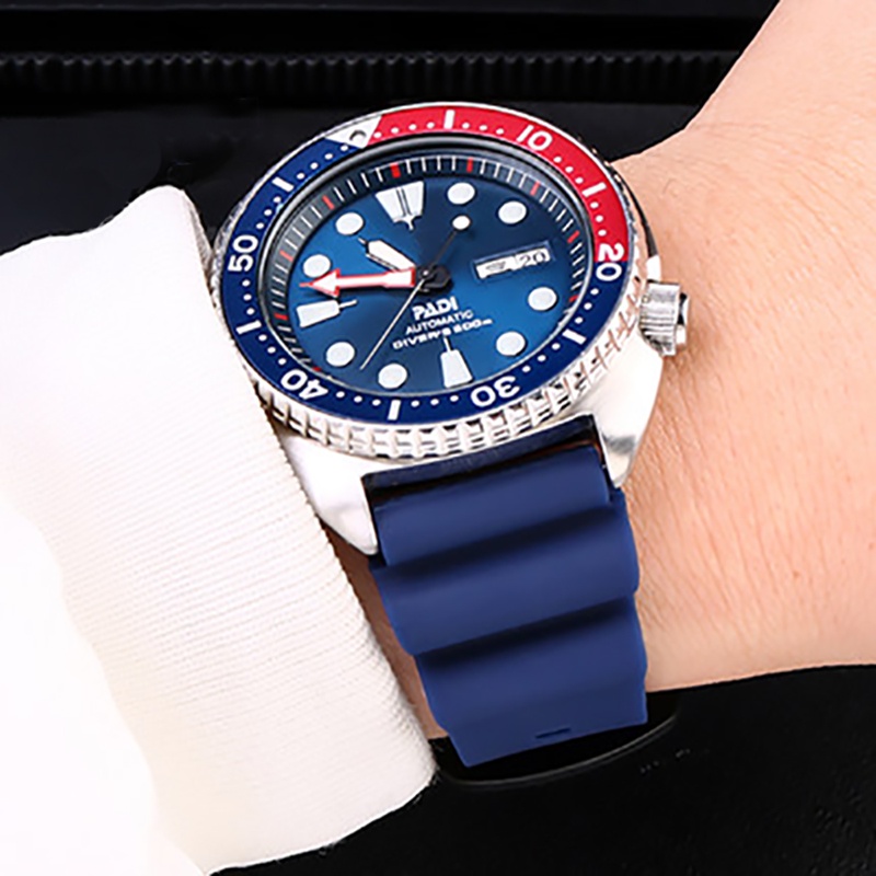 ❉22mm Diving Rubber Strap for Seiko Watch SKX007 PROSPEX SRP777J1   Water Ghost Abalone Men Sport | Shopee Philippines