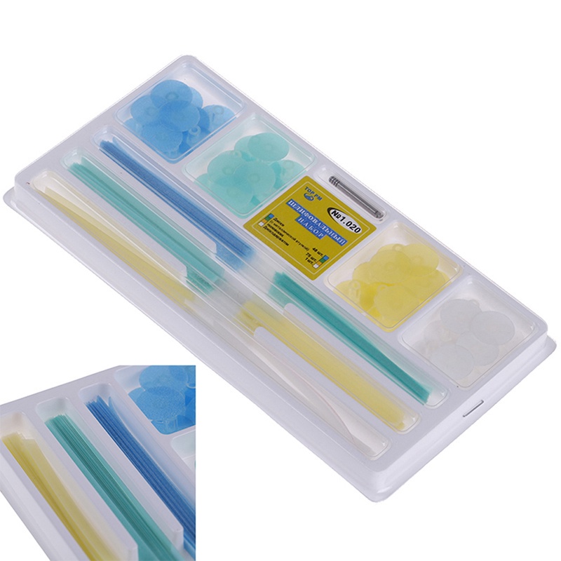 Dental Composite Finishing Polishing Kit Discs Contouring Mandrel