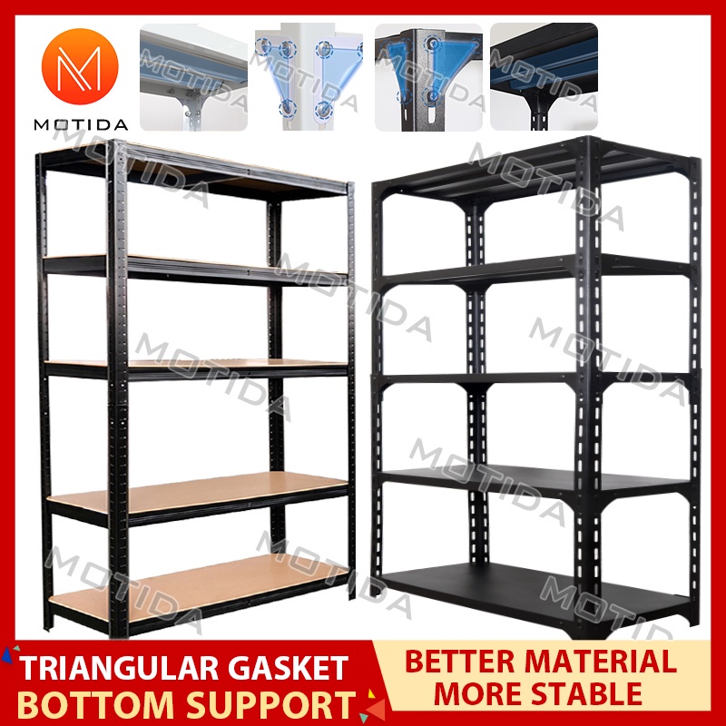[Loadbearing]Triangular Steel Shelf 5 Layer Rack Metal Rack Steel