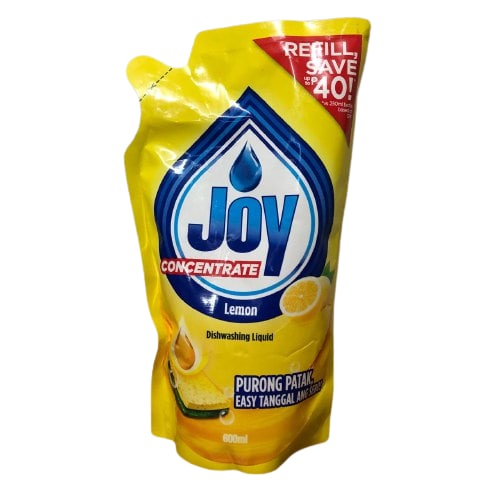 Joy Concentrate Dishwashing Liquid Lemon 600ml Dishwashing Liquid