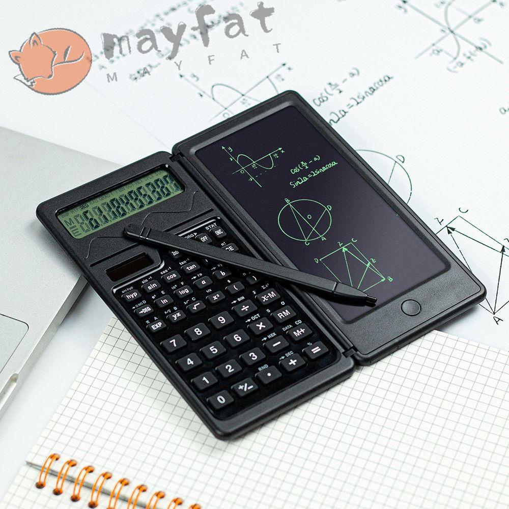 MAYFAT Foldable Desk Scientific Calculators LCD with Stylus Pen Digital