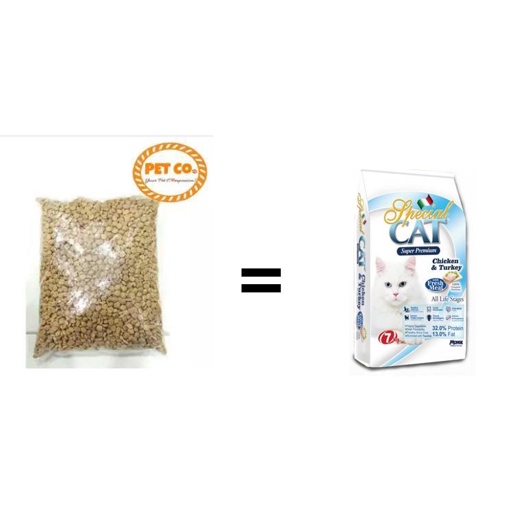 (hot)Special Cat PREMIUM Chicken and Turkey [CAT & KITTEN] 1kg REPACKED [COD + FREE SHIPPING] #5