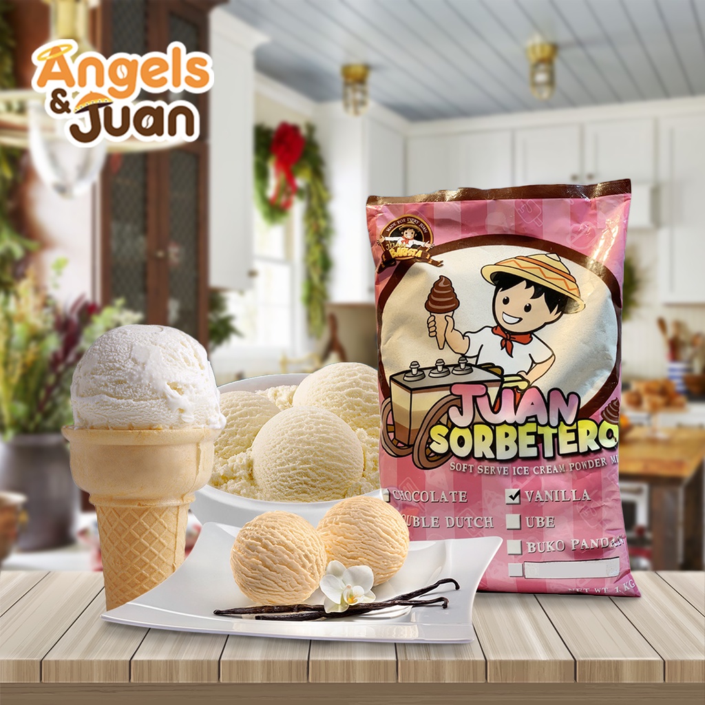 Juan Sorbetero Ice Cream Powder Vanilla Shopee Philippines
