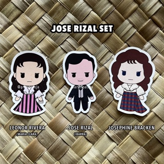Chibi Bayani (Jose Rizal, Andres Bonifacio, etc.) Stickers by Artnipatola #6