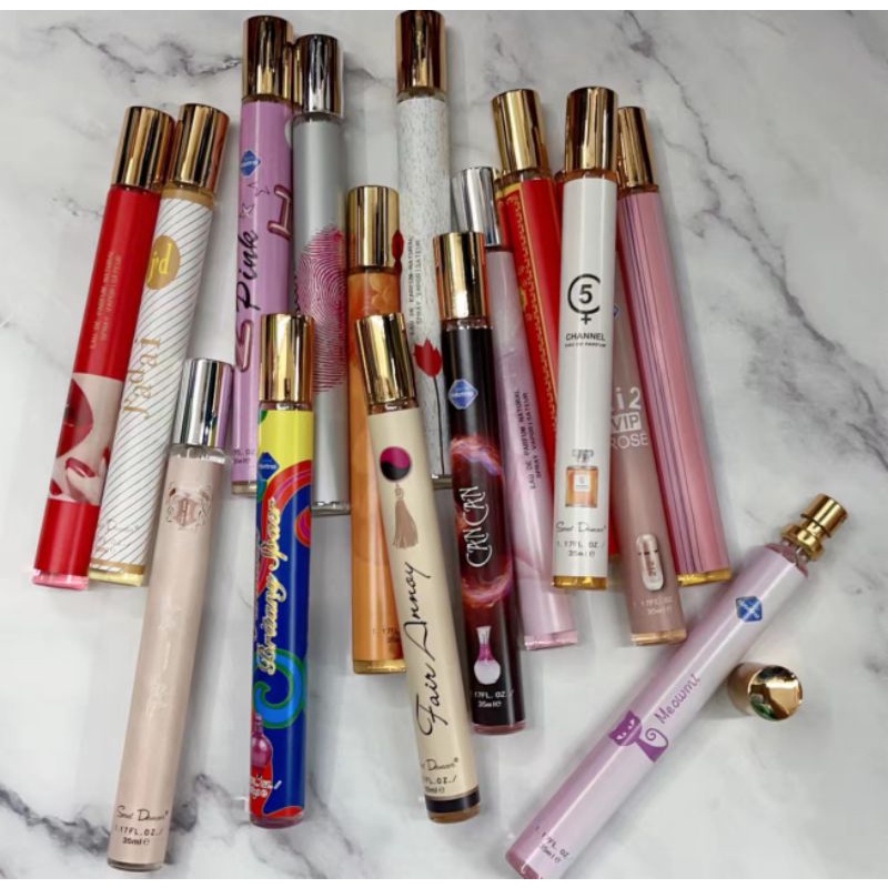 35ml MINI PERFUME EAU DE PERFUME NATURAL SPRAY (MEN & WOMEN) Shopee