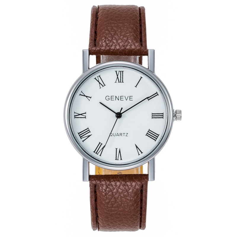 Roman Numeral Face Watch Men's Business