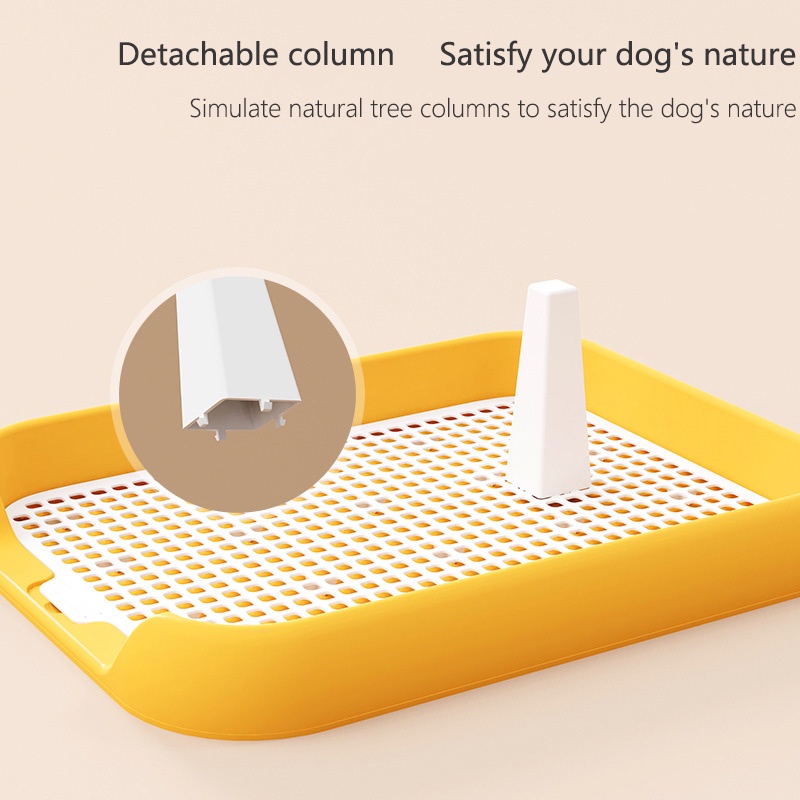 Misstu Dog Training Potty Pad(With Stand)  Pet Toilet Dog Toilet Cat Toilet Pet Potty
