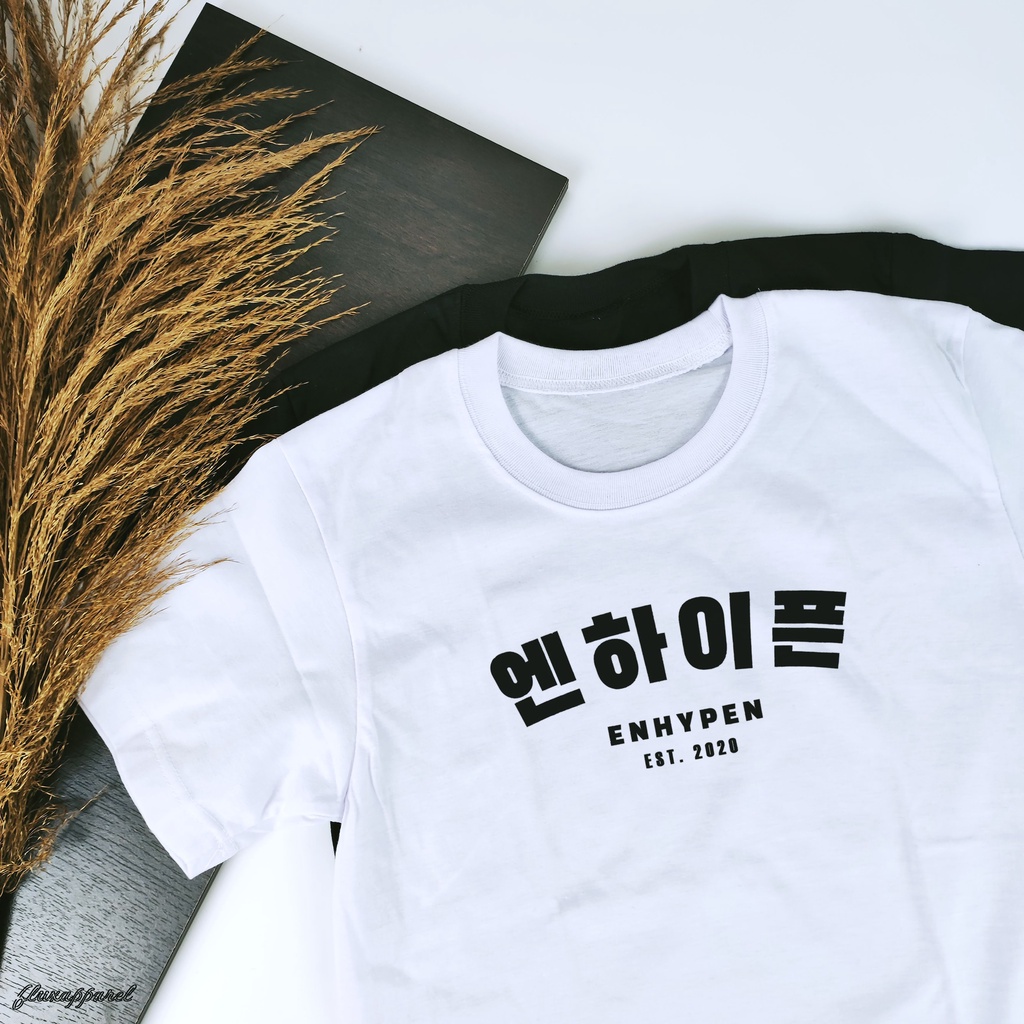 Hangul Kpop Boy Band TShirt Shopee Philippines