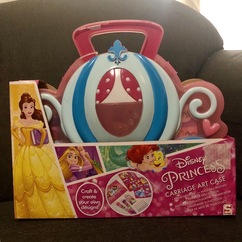 Authentic Disney Princess Carriage Art Case