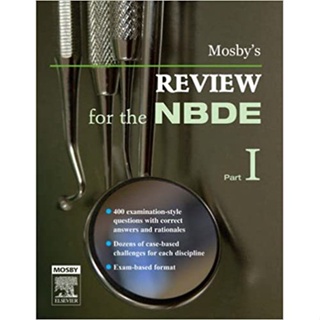 Mosby's Review for the NBDE 1st Edition Part I #9
