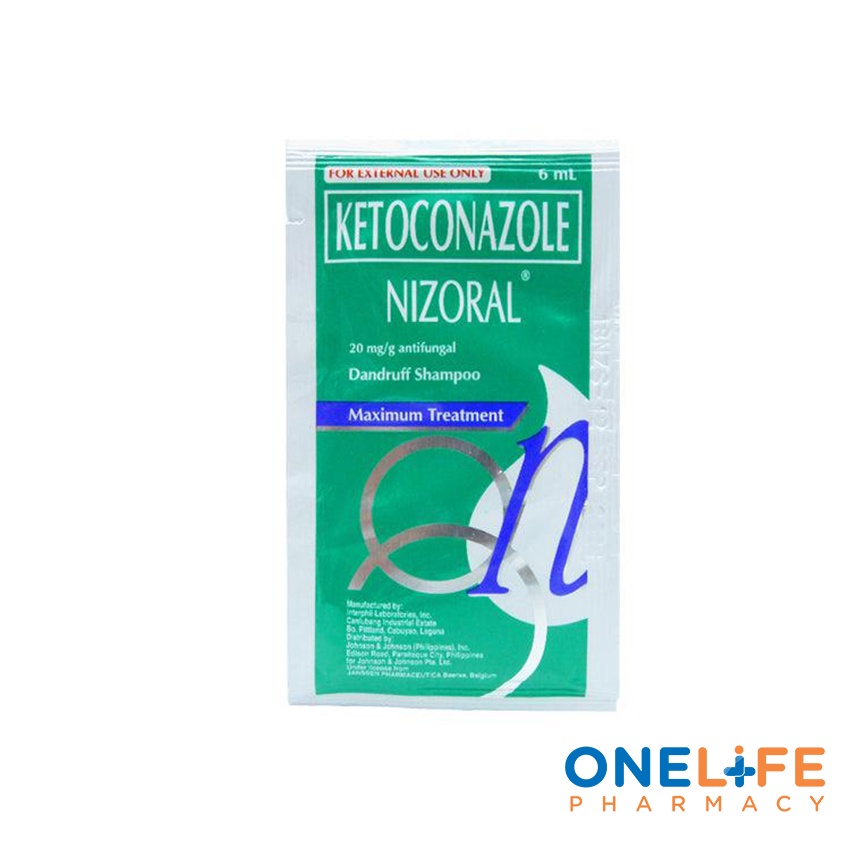 Nizoral Shampoo [Ketoconazole] AntiDandruff Shampoo 6ml Sachet Shopee Philippines