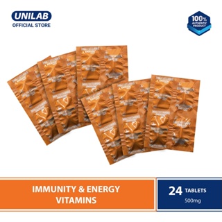 Unilab Enervon C Multivitamins for Adults 24 Tablets - For Everyday Energy and Immunity