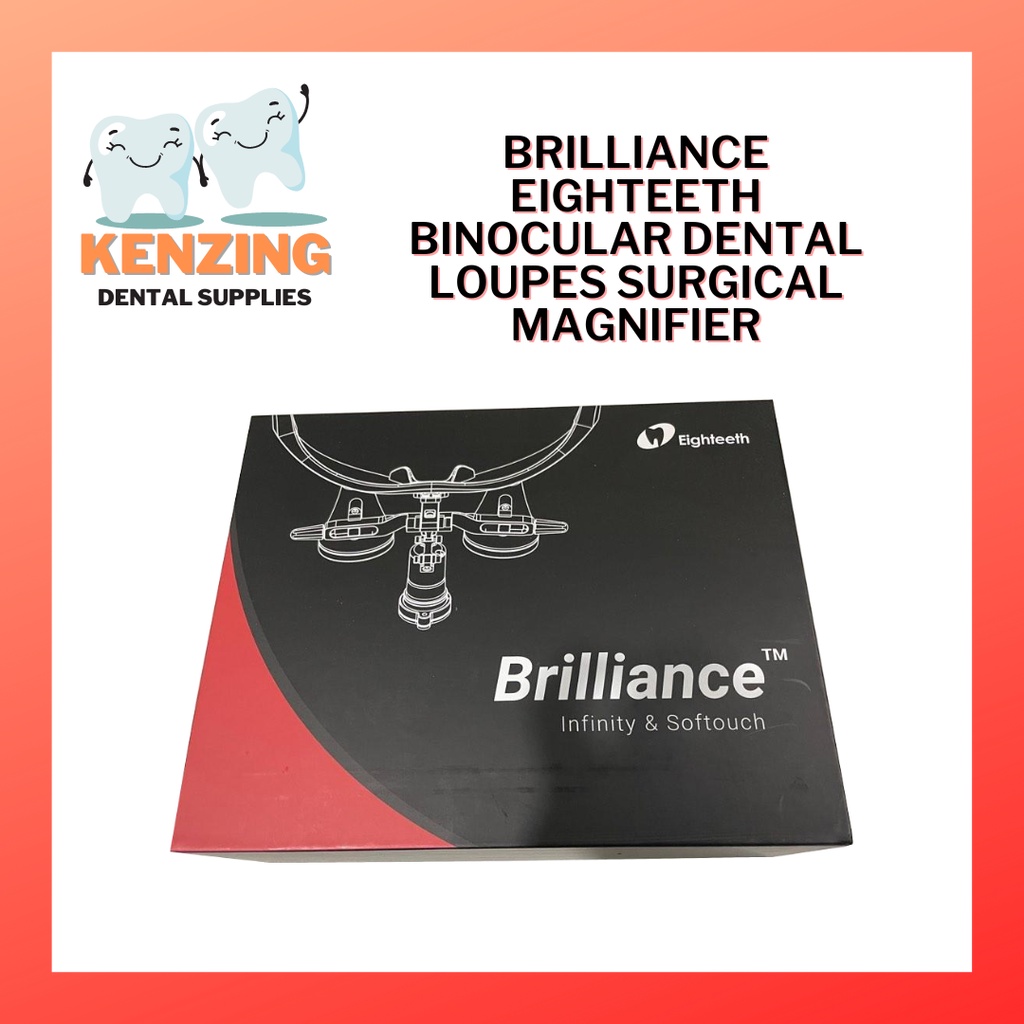 BRILLIANCE Eighteeth Binocular Dental Loupes Surgical Magnifier