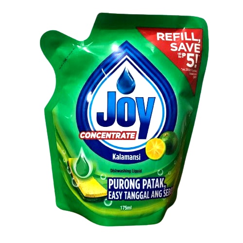 Joy Concentrate Dishwashing Liquid Kalamansi 175ml Dishwashing Liquid