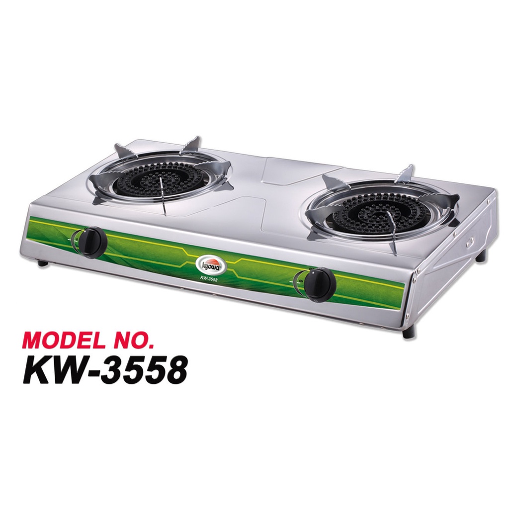 KYOWA KW3558 HD GAS STOVE 2BURNER Shopee Philippines