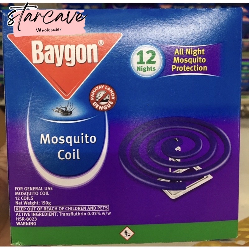 Baygon Mosquito coil / katol 12coils/box Shopee Philippines