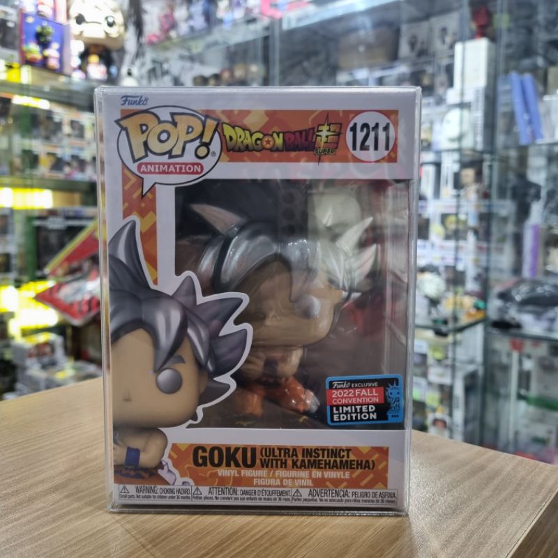 Funko Pop! Goku Ultra Instinct Kamehame Fall Convention Exclusive | Shopee  Philippines