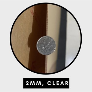 【Hot sale】ACRYLIC SHEET Clear and White (2MM, 3MM, 4.5MM, 6MM) #2