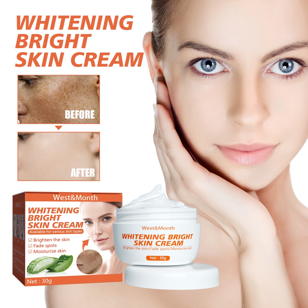 Skin Lightening Cream, Brightening and Beautifying Cream Lightens ...
