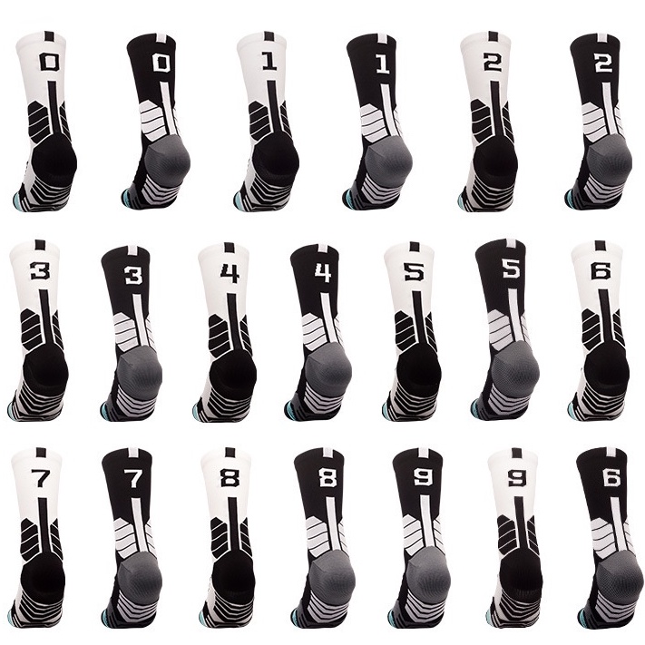 【Note 1 Pcs Not 1 Pair】Basketball Socks Sports Socks For Men High