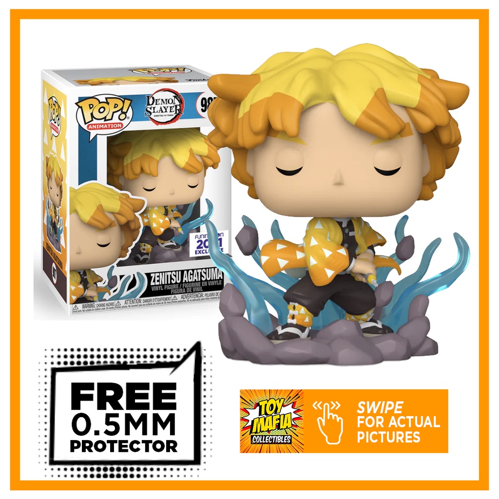 Zenitsu Agatsuma - Demon Slayer Funko Pop! Funimation Exclusive ...