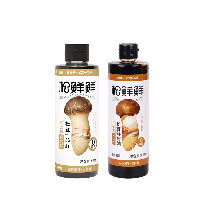 China Imported Song Xian Xian Premium Tricholoma Matsutake Soya Sauce
